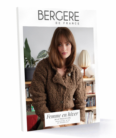 Magazine Bergère de France Femme en hiver, numéro 45
