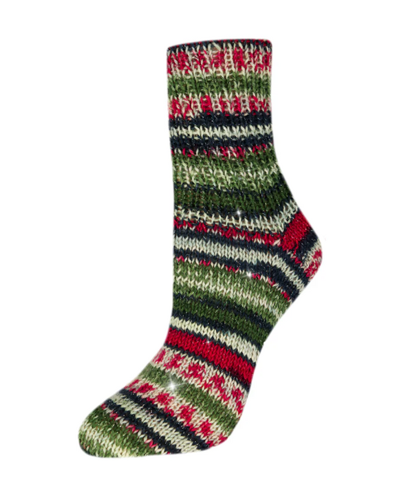 Laine de Noël Rellana Garne Flotte Socke