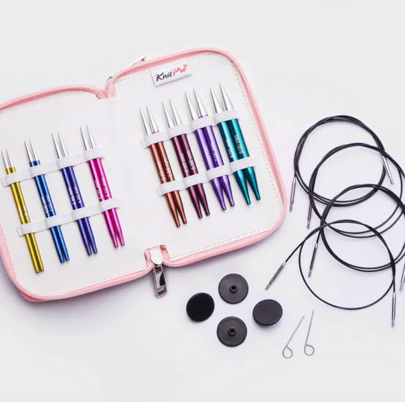 Ensembles Knit Pro Zing aiguilles interchangeables, 4 pouces