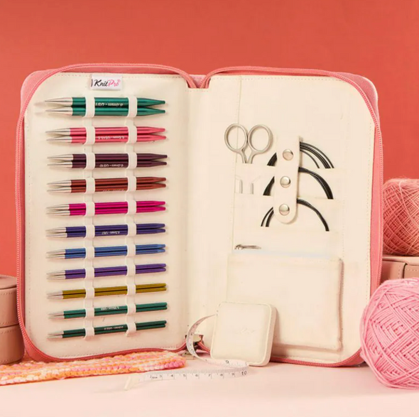 Ensembles Knit Pro Zing aiguilles interchangeables, 5 pouces