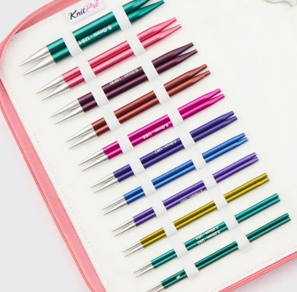 Ensembles Knit Pro Zing aiguilles interchangeables, 5 pouces
