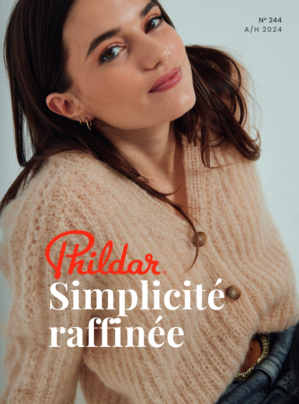 Magazine Phildar Simplicité raffinée, numéro 244