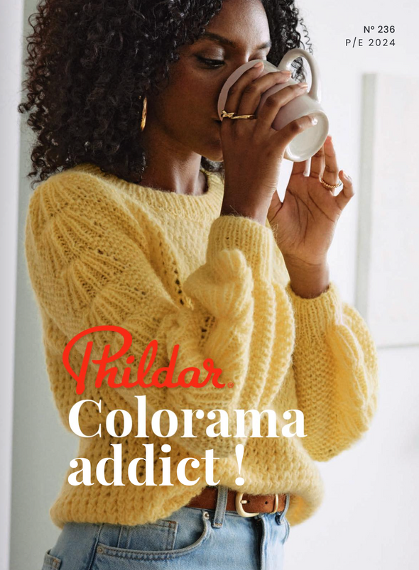 Magazine Phildar Colorama addict, numéro 236