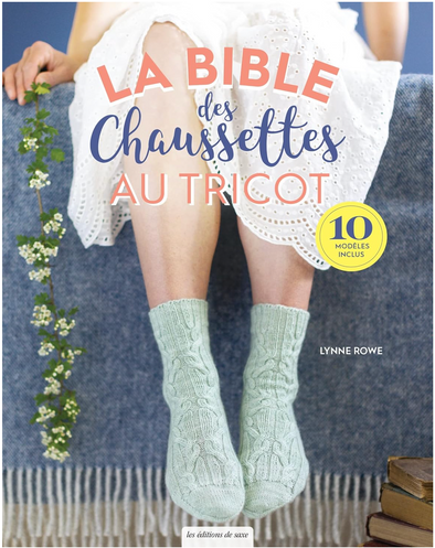 Livre La bible des chaussettes au tricot