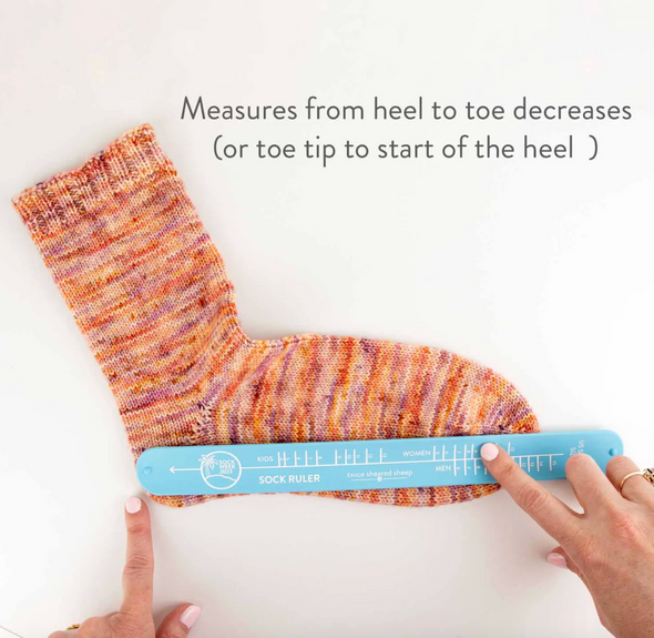 Règle de chaussettes Twice Sheared Sheep