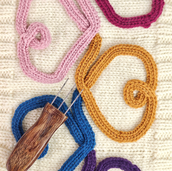 Outil de cordon style i-cord Twice Sheared Sheep