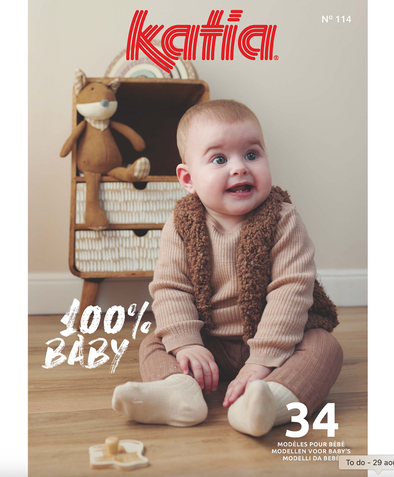 Magazine Katia 100% Baby numéro 114 (8367)