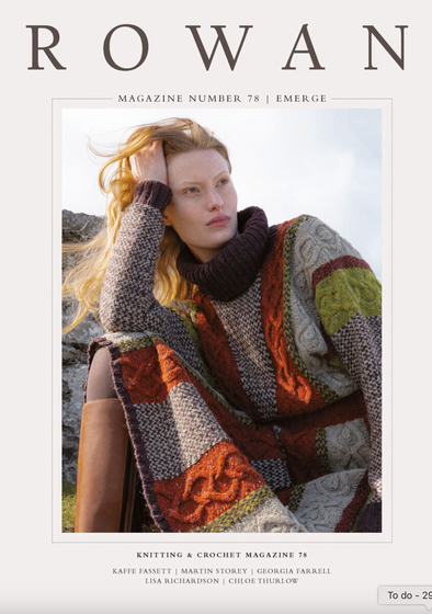 Magazine Rowan Knitting and Crochet, numéro 78