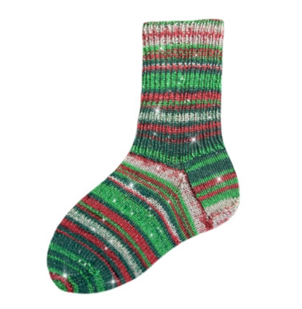Laine de Noël Rellana Garne Flotte Socke