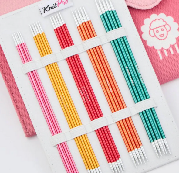 Ensembles aiguilles double pointes Zing de Knit Pro