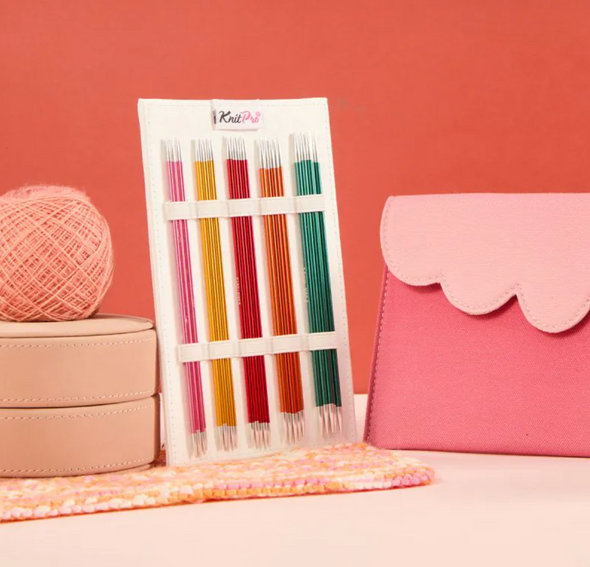 Ensembles aiguilles double pointes Zing de Knit Pro