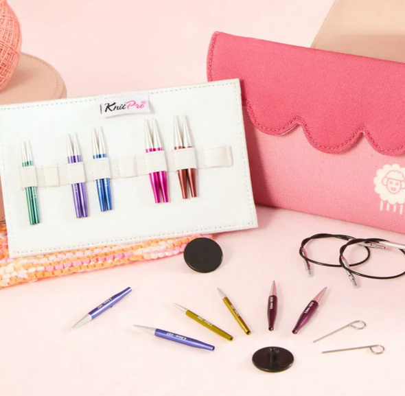 Ensemble Knit Pro Zing aiguilles interchangeables, 2 pouces