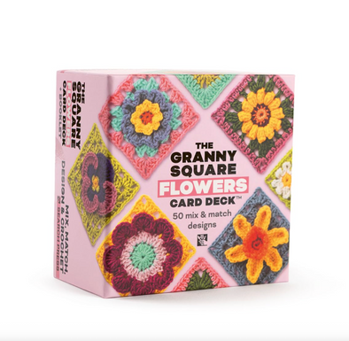 Livre The Granny Square Flowers Card Deck: 50 Mix and Match Designs