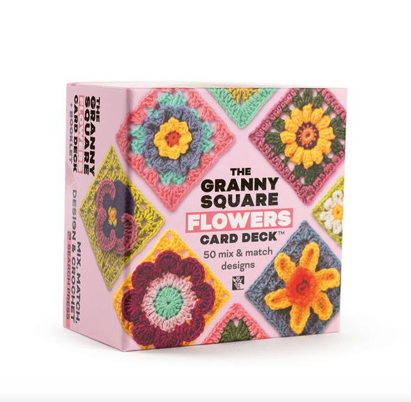 Livre The Granny Square Flowers Card Deck: 50 Mix and Match Designs