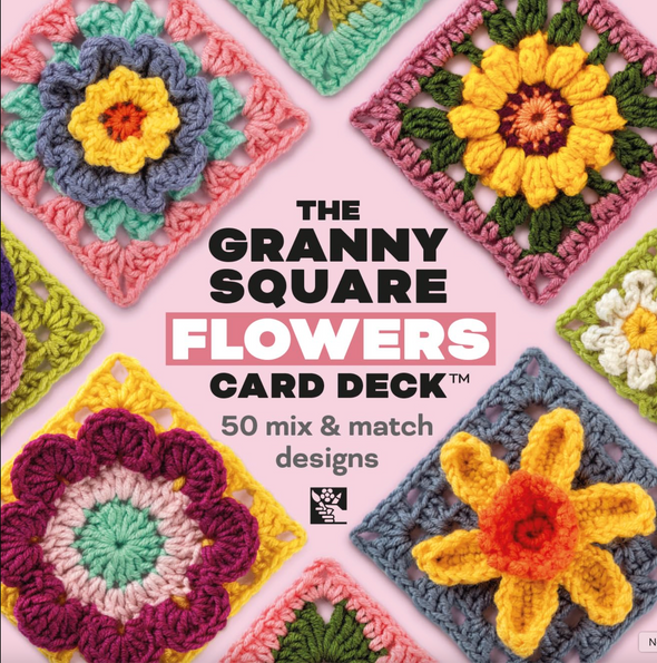 Livre The Granny Square Flowers Card Deck: 50 Mix and Match Designs