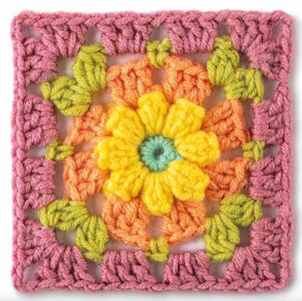 Livre The Granny Square Flowers Card Deck: 50 Mix and Match Designs