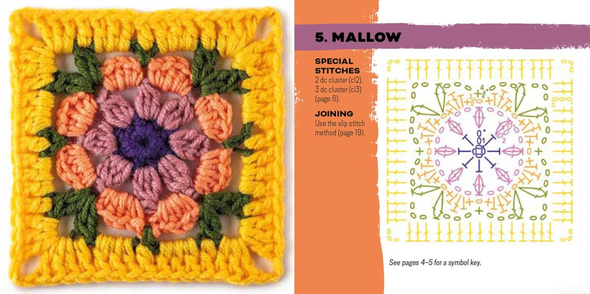 Livre The Granny Square Flowers Card Deck: 50 Mix and Match Designs