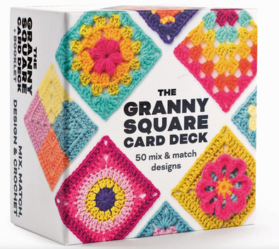 Livre The Granny Square Card Deck: 50 mix and match designs