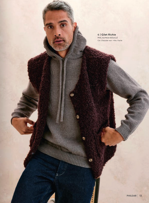 Magazine Phildar Homme, numéro 264