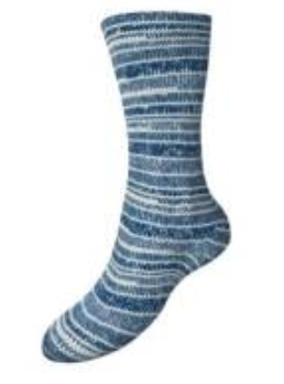 Edelweiss Print Socks Landscape