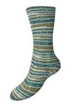 Edelweiss Print Socks Landscape