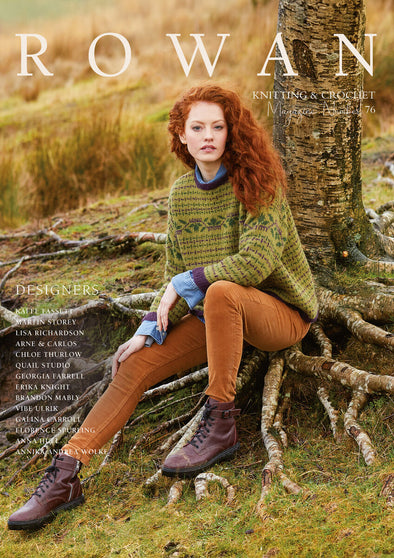 Magazine Rowan Knitting and Crochet, numéro 76