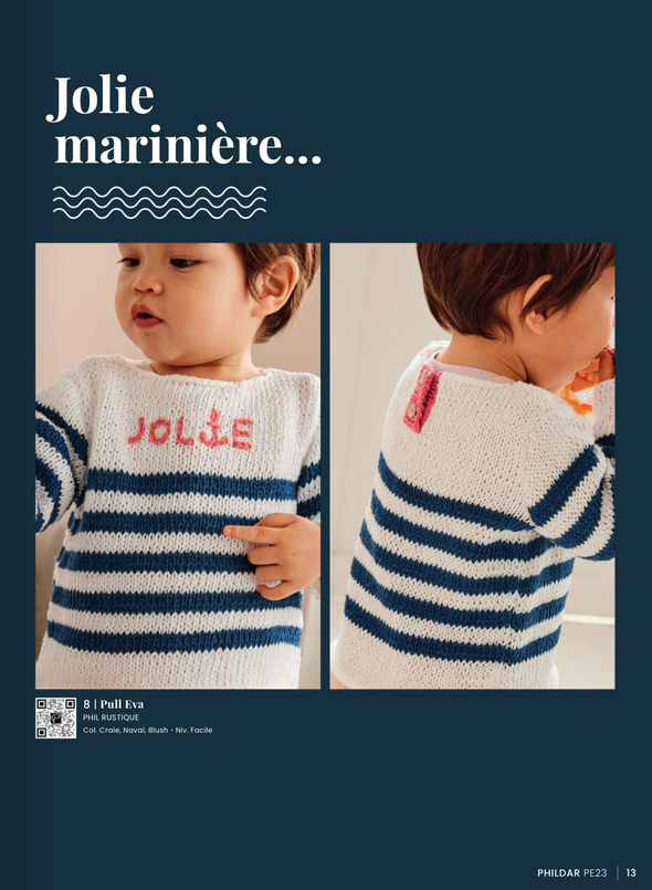 Magazine Phildar Enfant Maille à l'honneur, numéro 224