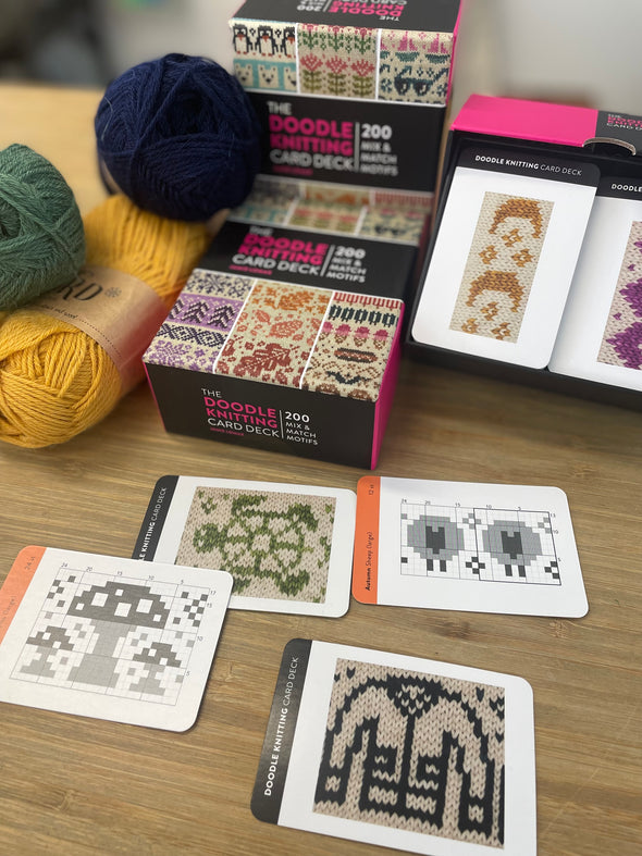 Livre The Doodle Knitting Card Deck