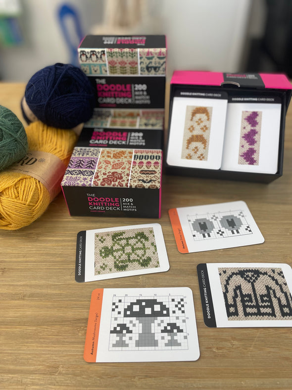 Livre The Doodle Knitting Card Deck