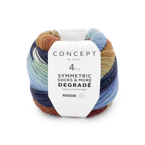 Katia Symmetric Socks & more - Degradé