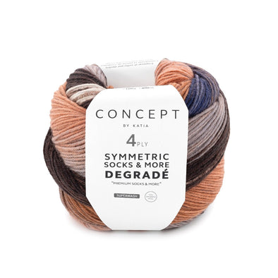 Katia Symmetric Socks & more - Degradé