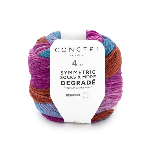 Katia Symmetric Socks & more - Degradé