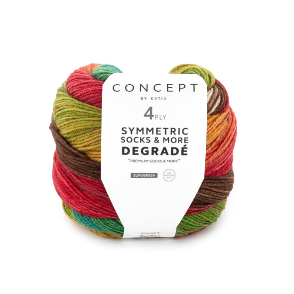 Katia Symmetric Socks & more - Degradé