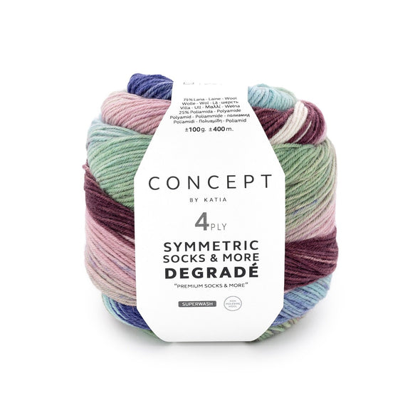 Katia Symmetric Socks & more - Degradé