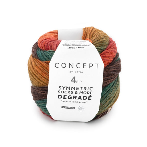 Katia Symmetric Socks & more - Degradé