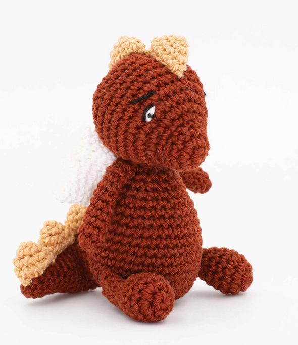 Patron de l'amigurumi Le dragon - Phildar