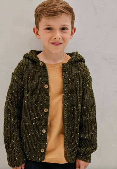 Patron du Gilet à capuche Pio - Phildar