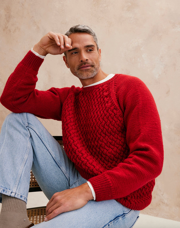 Patron du pull Romain - Phildar