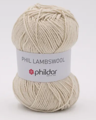 Pelote laine phildar lambswool noir laine d'agneau acrylique - Un grand  marché