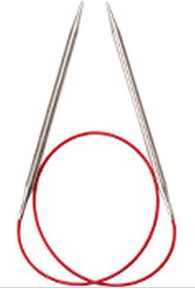 ChiaoGoo Aiguilles circulaires Red Lace 40 cm (16 pouces)