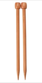 ChiaoGoo Platina Bamboo aiguilles droites 23 cm (9 pouces)