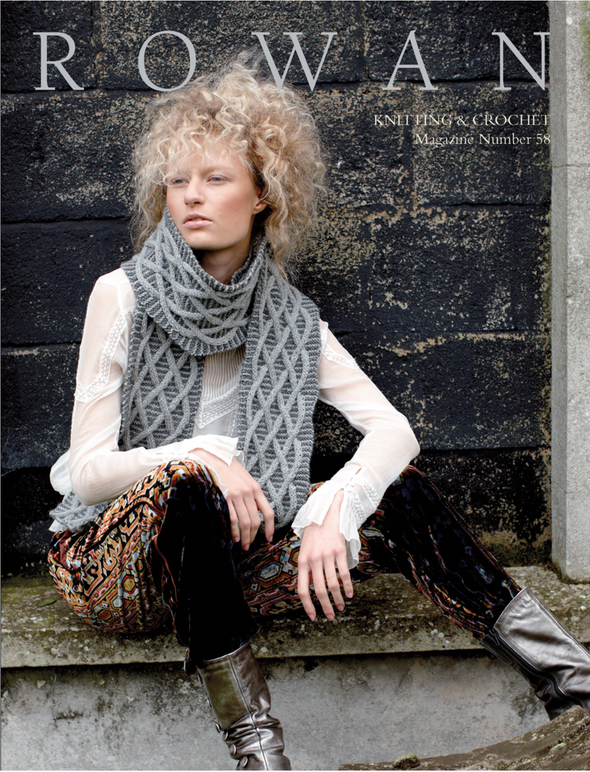 Magazine Rowan Knitting and Crochet, numéro 58