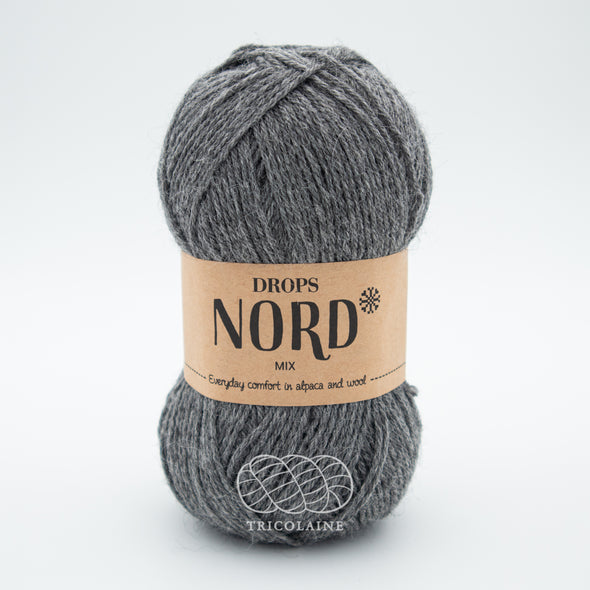 Découvrez la laine DROPS Nord, une laine confort et résistante au quotidien  en alpaga