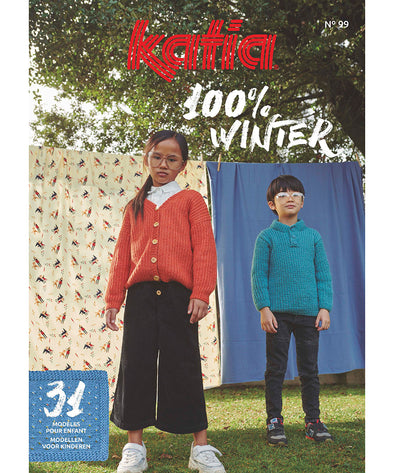 Magazine Katia 100% Winter numéro 99 (7708)
